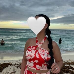 Rachel Zoe Set Halter & Skirt